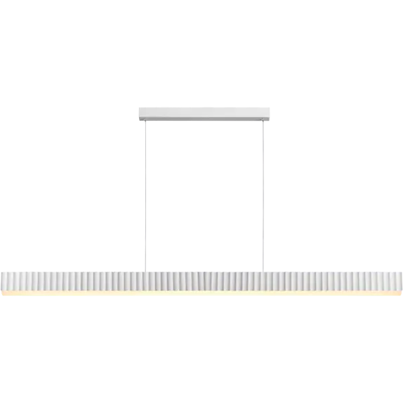 Prinia linear pendant light Black 1500mm