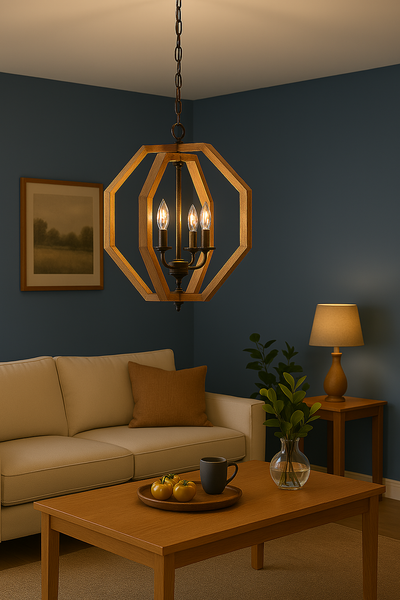 INDIO 4 LIGHT PENDANT – Direct Lighting Albany