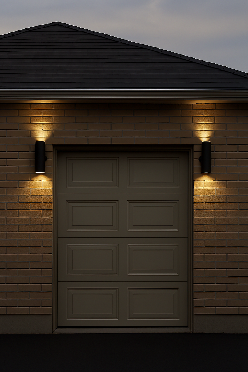 ELIZA II EXTERIOR WALL LIGHT - BLACK