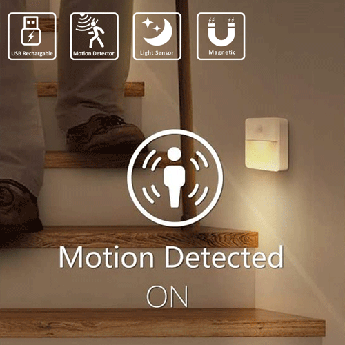 Motion sensor night light