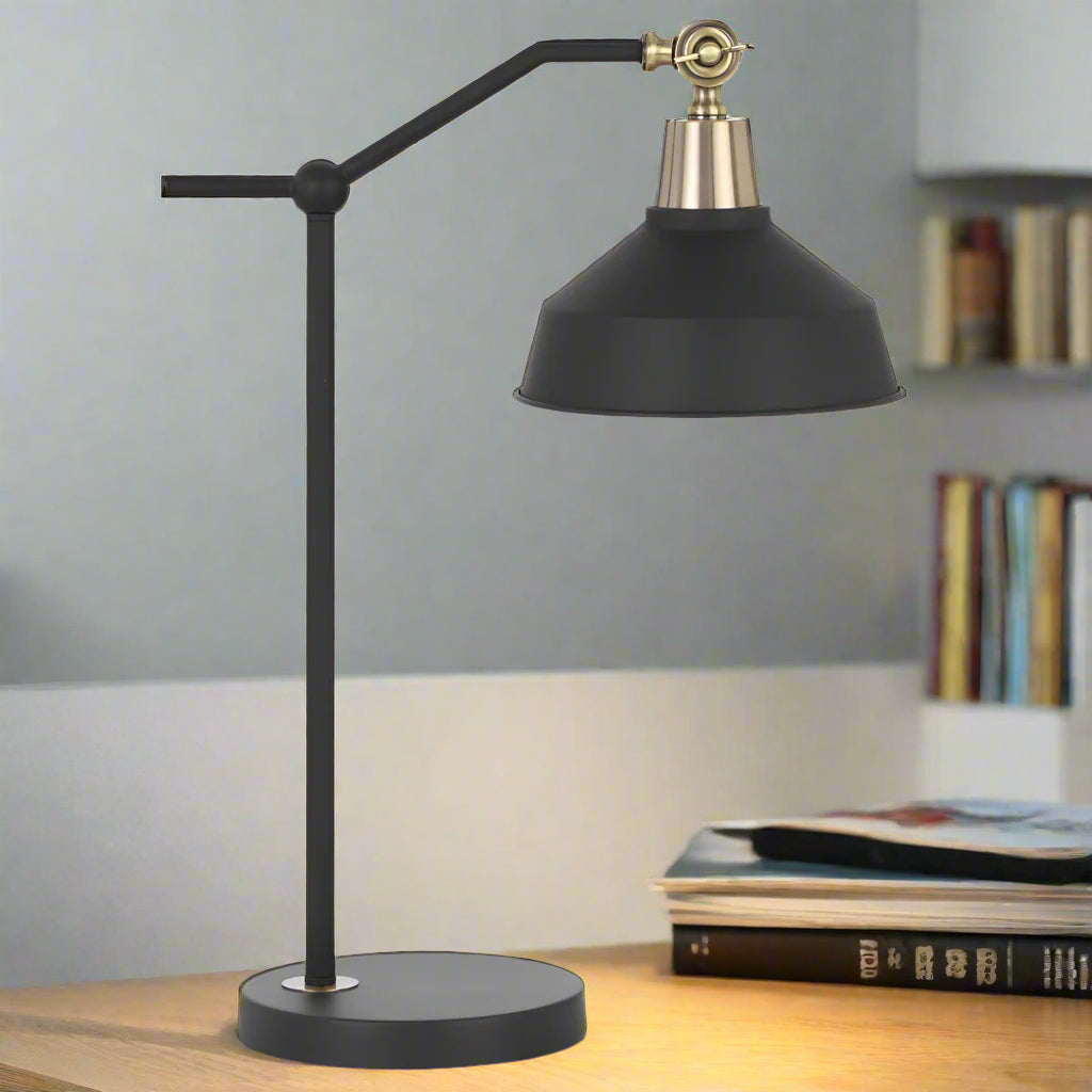 Kylan Black Desk Lamp