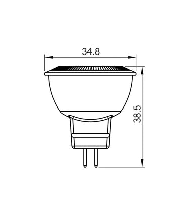 MR1101 GLOBE MR11 LED 3K 260L