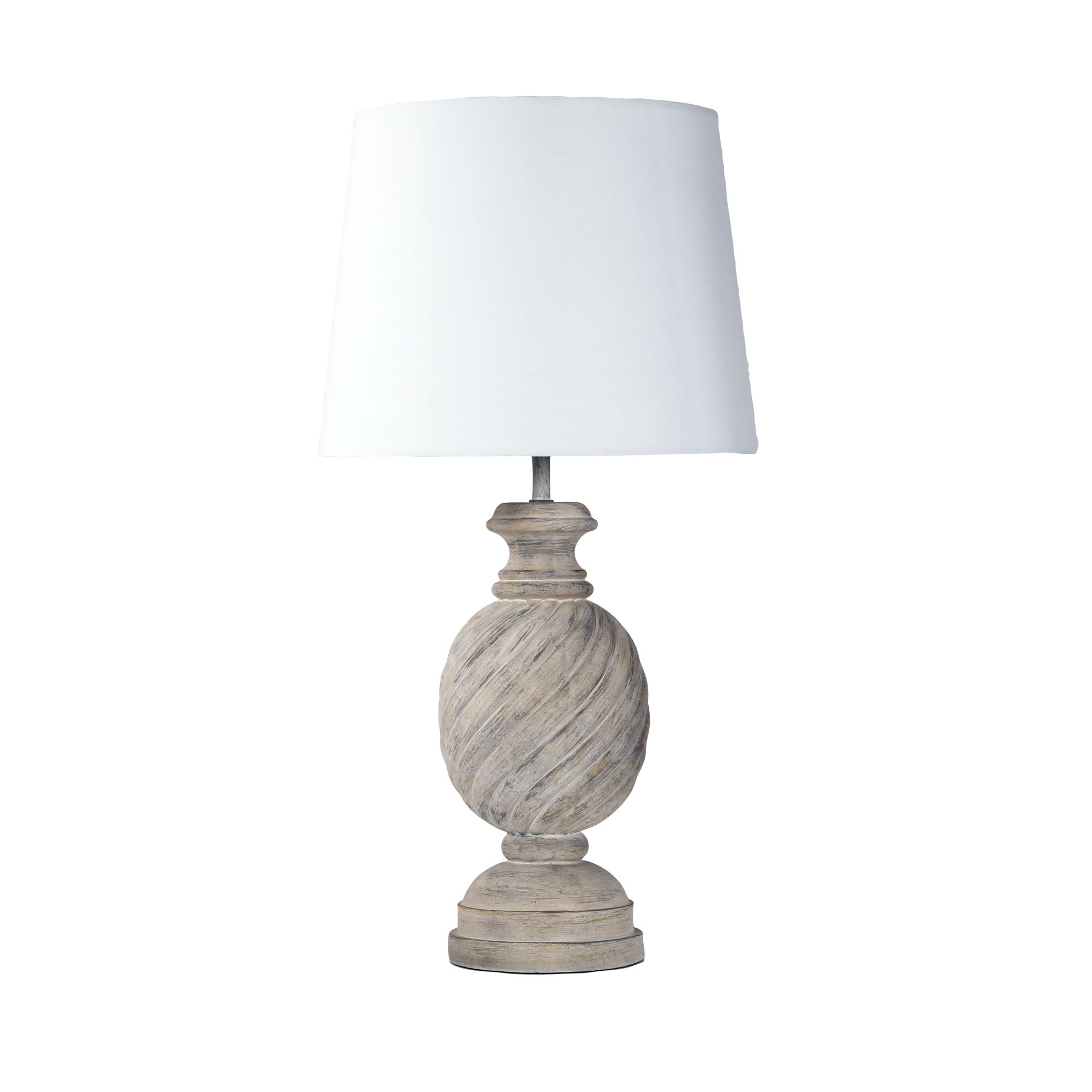 CARLISE RESIN TABLE LAMP