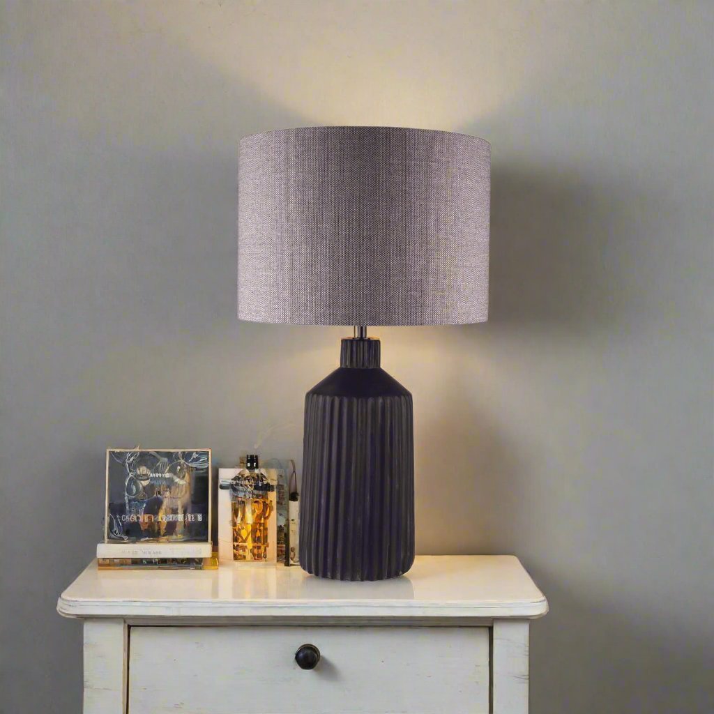Paxton Table Lamp BLACK /GREY