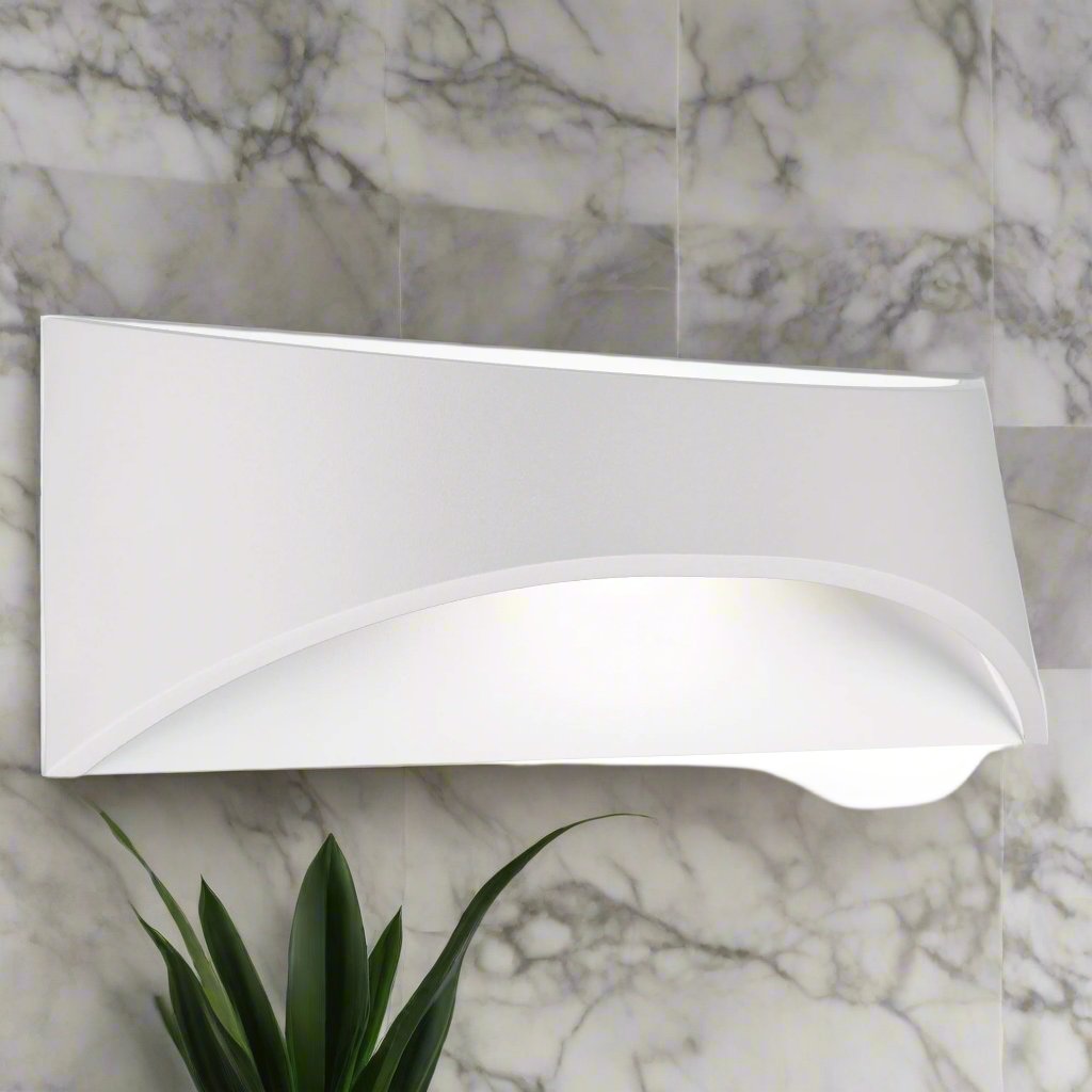 Wells 8w LED exterior Wall Light (MX9506WHT)