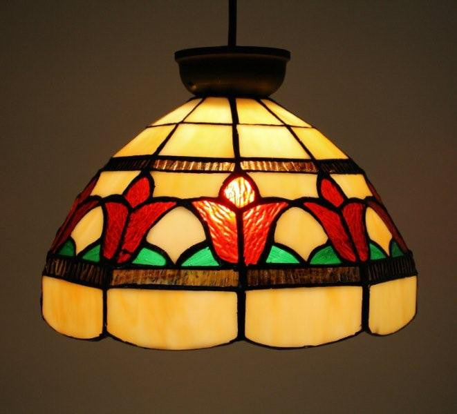 Leadlight Red Lily DIY