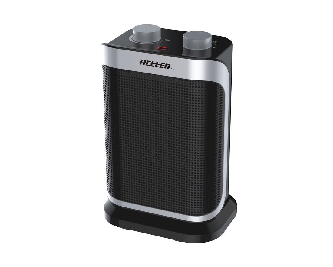 Black Ceramic Oscillating Fan Heater ( HCFH1500B )