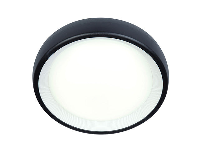 Lanark Round Exterior LED Bunker Light