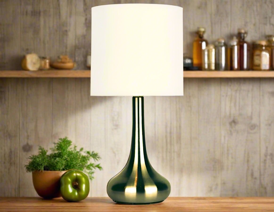 Lola Touch Lamp Antique Brass
