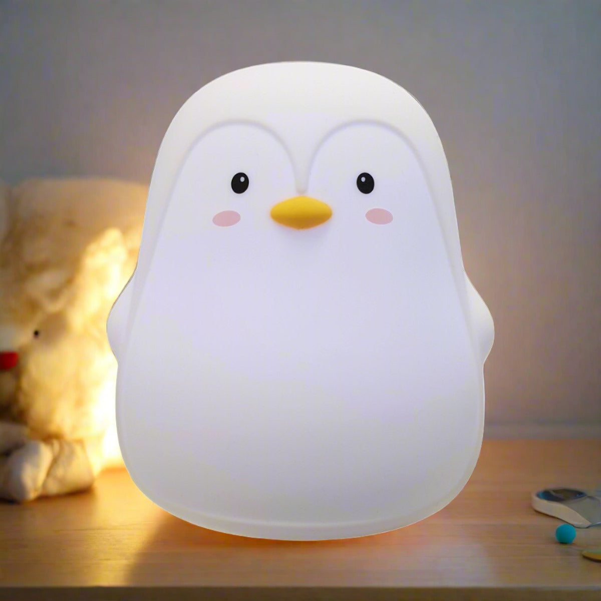 Silicone Penguin or Bear Night Light