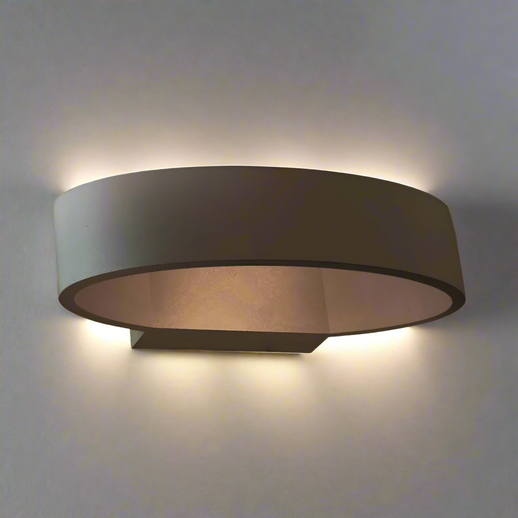 Nelson IP65 LED Indoor / Outdoor Wall Light, Black (MXD1706 BLK)