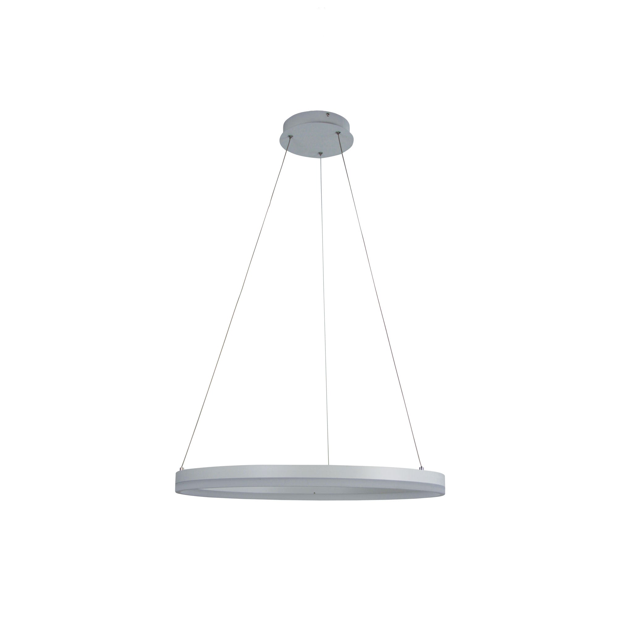 Cronus 60cm LED Pendant - White