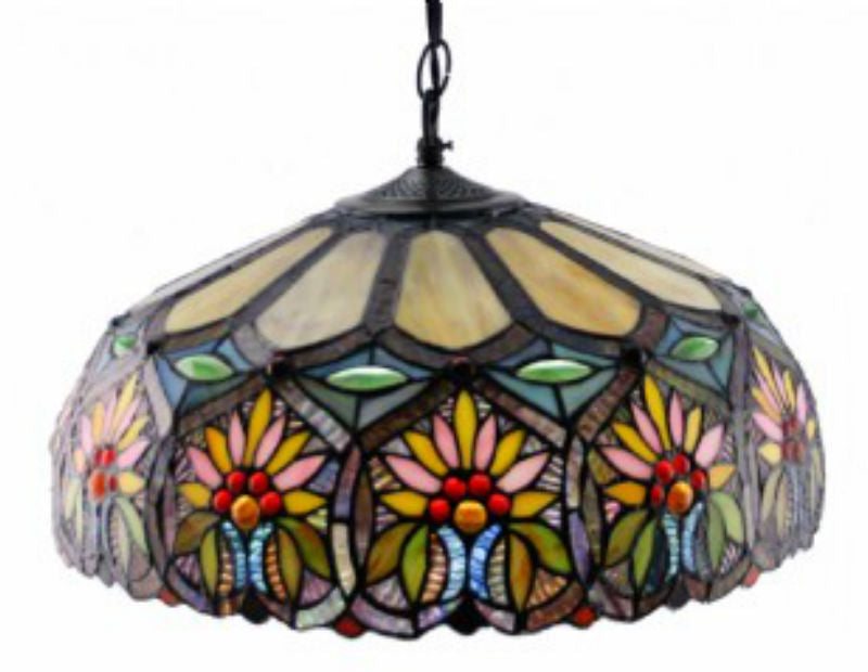 Sunflower Leadlight 183453 Pendant