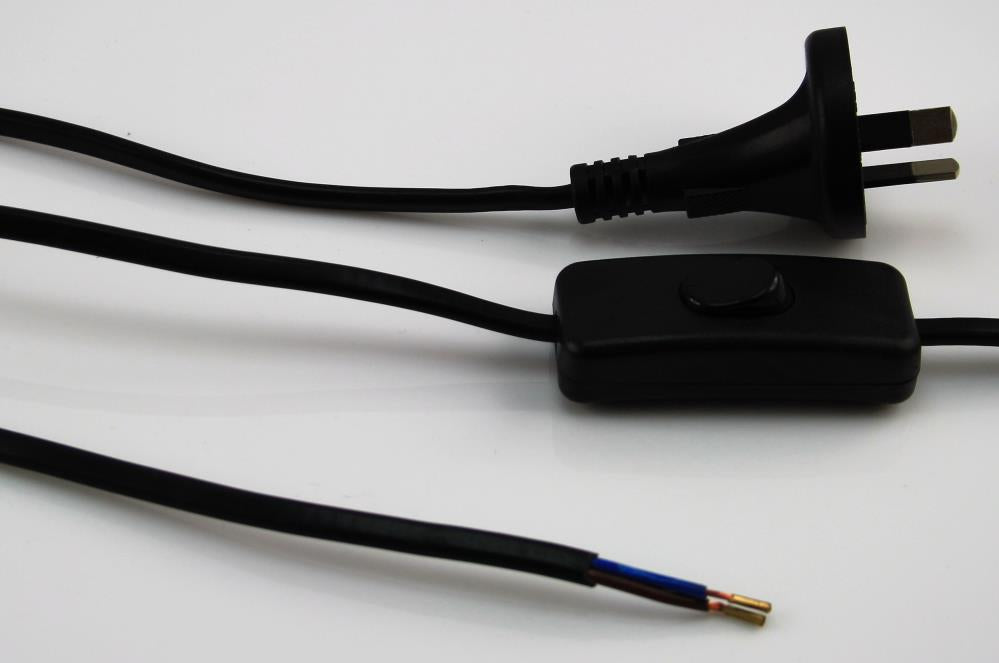 Table / Floor Lamp Flex & Plug Leads