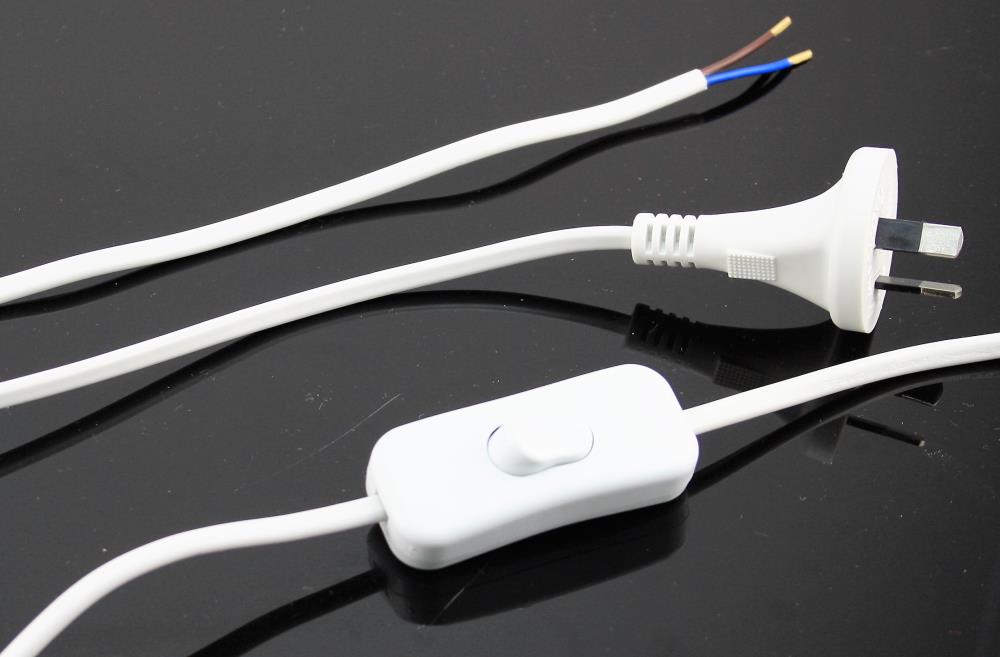 Table / Floor Lamp Flex & Plug Leads