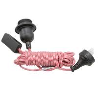 4mtr Woven Light Cord with Inline Switch