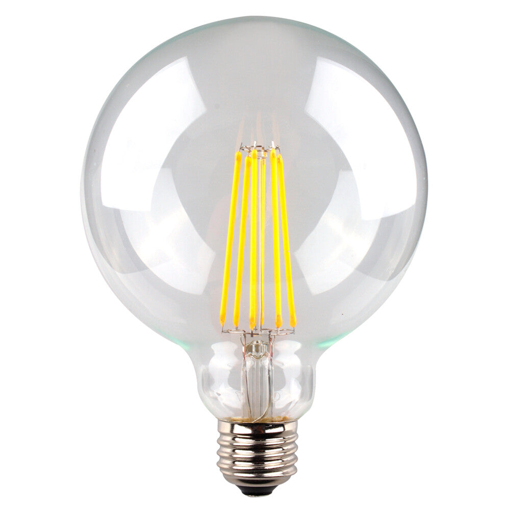 CLEAR SPHERICAL LED LG125 - 8W