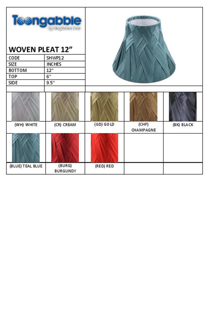Woven Pleat 12