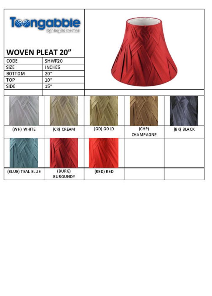 Woven Pleat 20