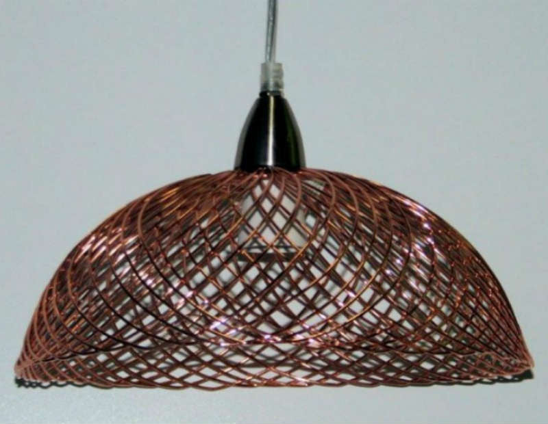 Metal Mesh DIY Shade