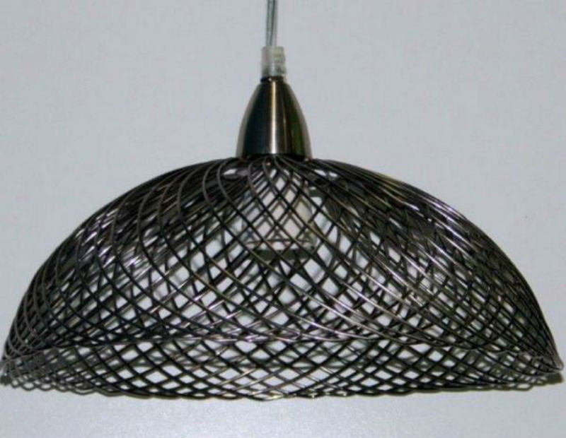 Metal Mesh DIY Shade