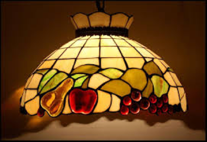 Cleaning Tiffany style lamps