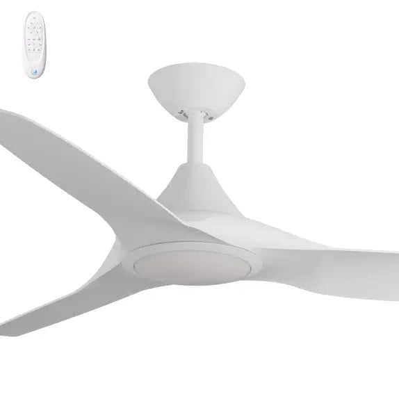 Calibo CloudFan Smart DC Ceiling Fan 72 inch  in White with led light