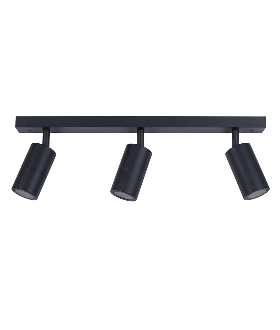 Adjustable Exterior Lights 3 Heads - Black (CLA)
