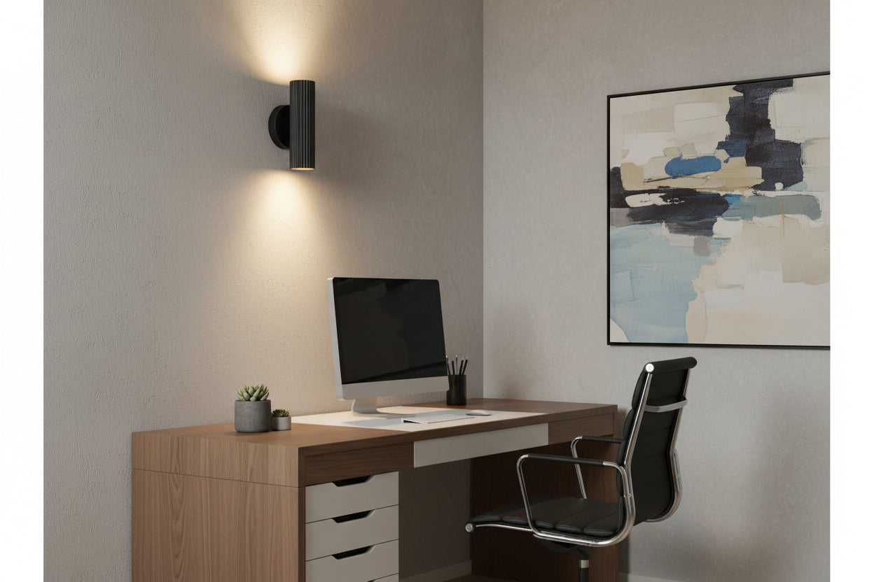Portillo wall light black