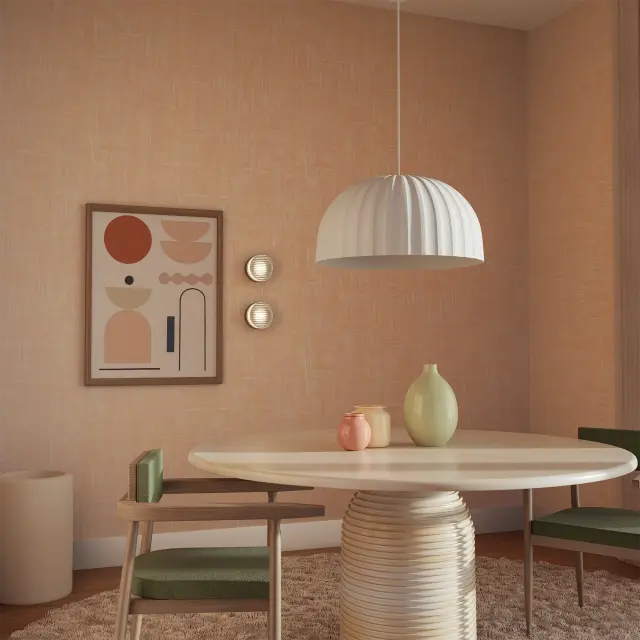 RACHIS 600MM PENDANT POYMER LIGHT