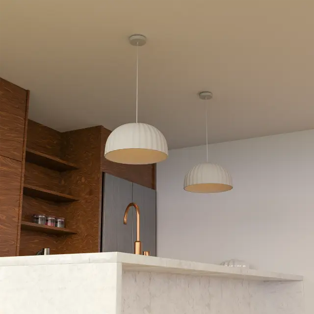 RACHIS 600MM PENDANT POYMER LIGHT