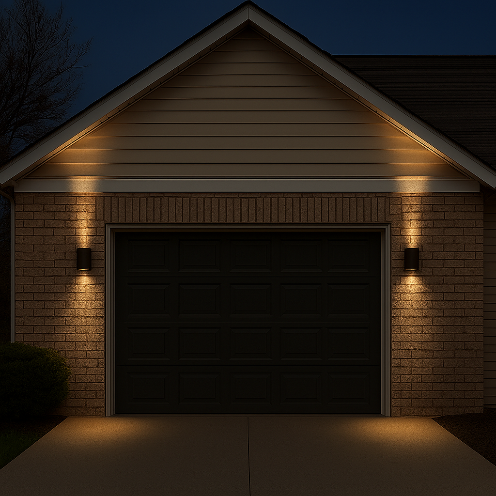 Binley Exterior Wall Light Black