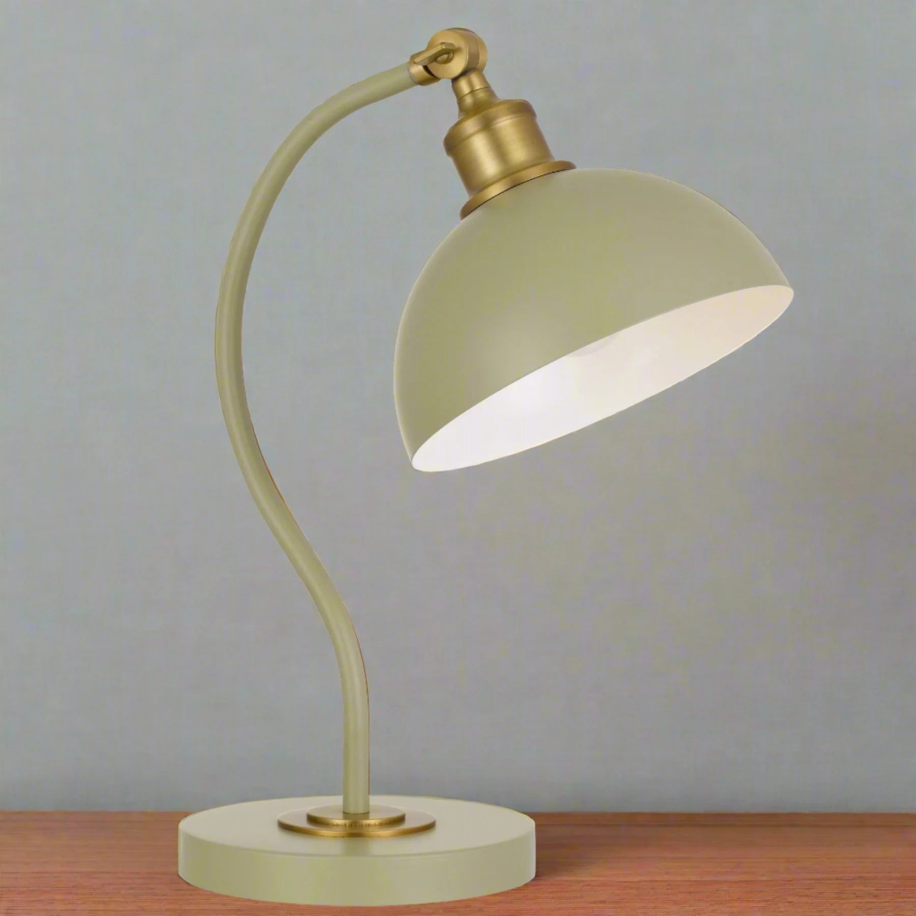 BREVIK TABLE/READING LAMP GREEN