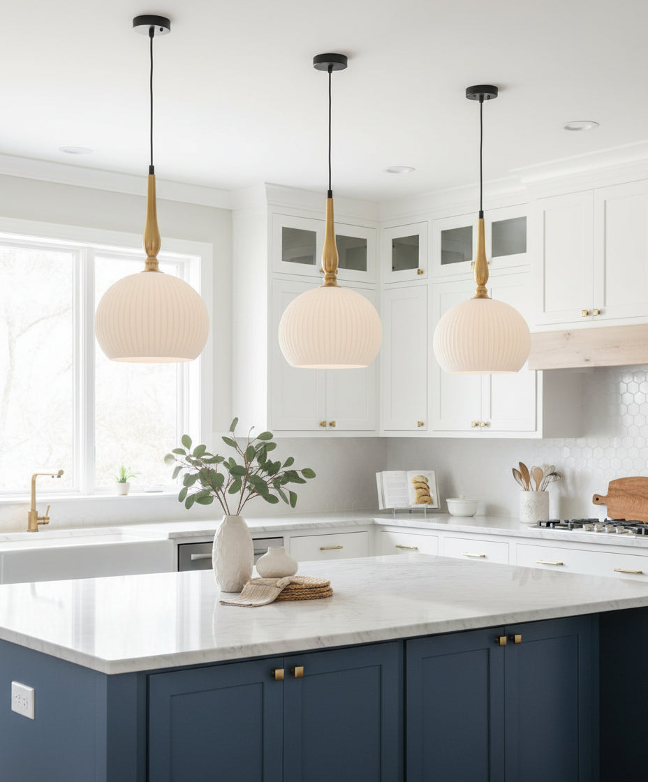 CALIZ 2 GLASS PENDANT SMALL