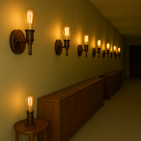 Leona Vintage Wall Light – Direct Lighting Albany