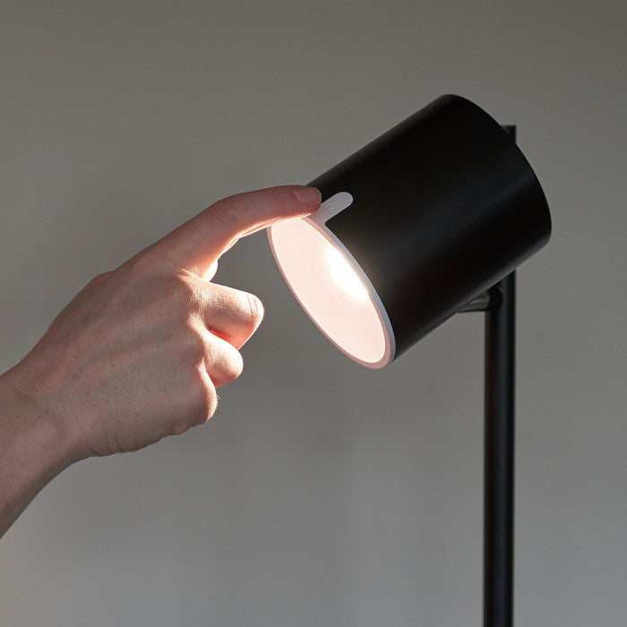 MILO TABLE TOUCH LAMP BLACK
