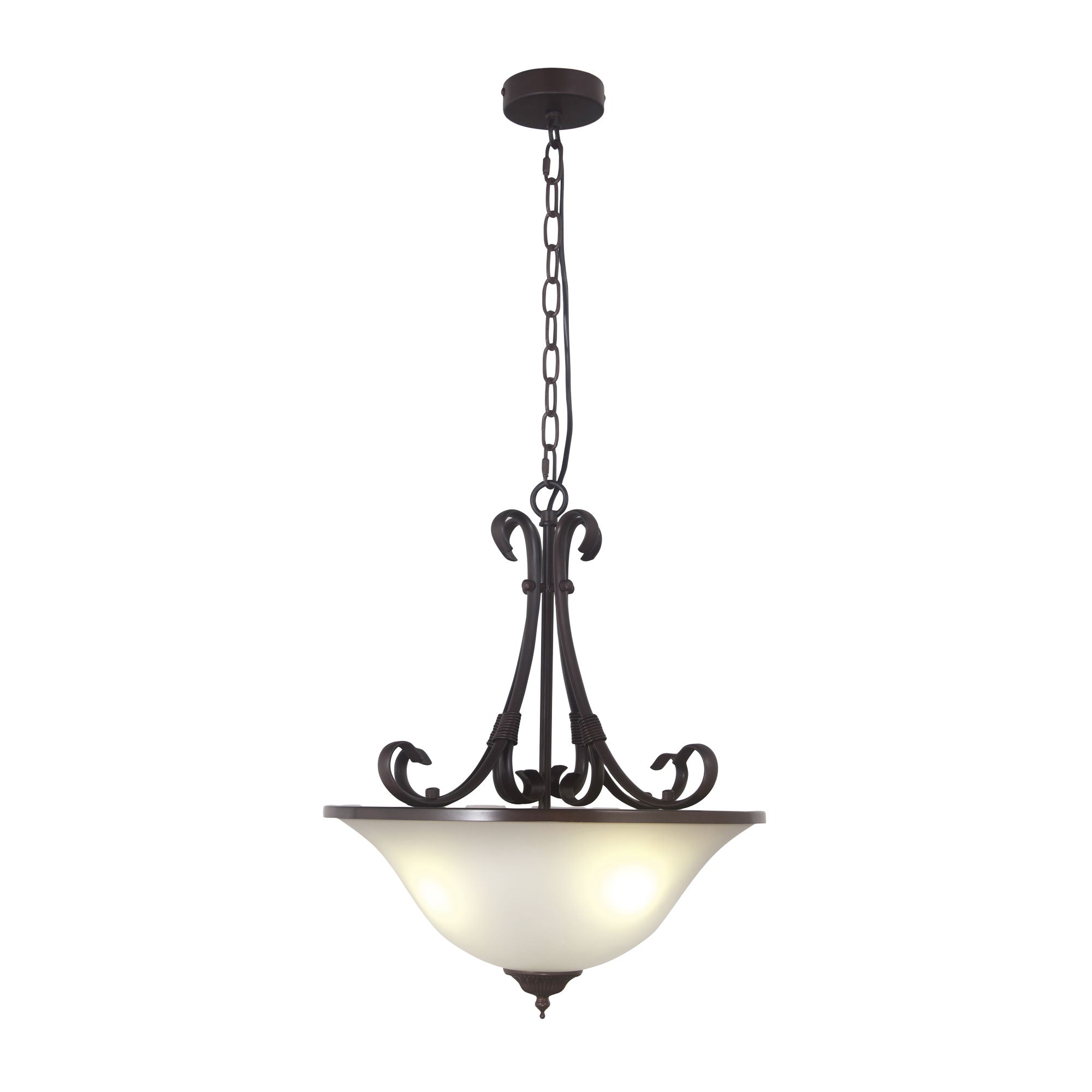 Gaston II 3  Light Pendant - Bronze