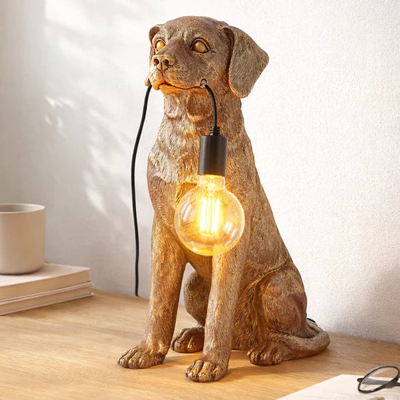 Golden Retriever LED Table Lamp