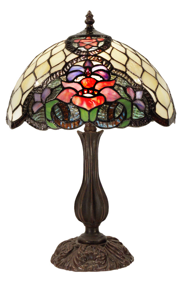 Alecia Leadlight Table Lamp (GGTL-12053)