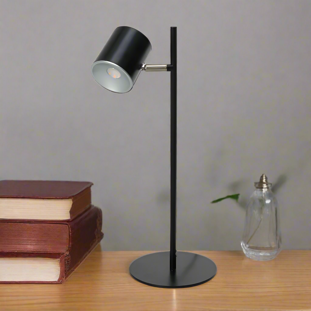 ARLO TABLE TOUCH LAMP BLACK