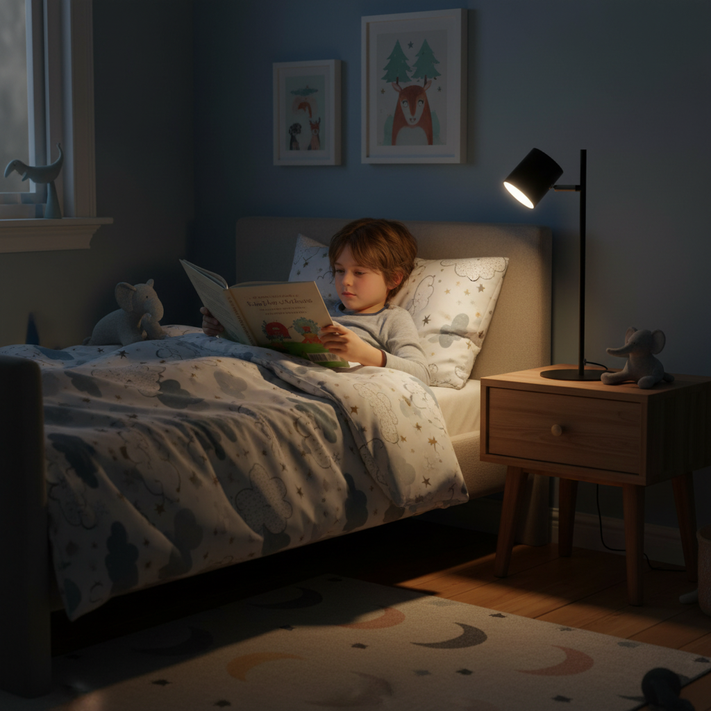 MILO TABLE TOUCH LAMP BLACK