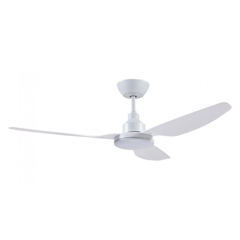 GLACIER  DC CEILING FAN/ WHITE/LED LIGHT