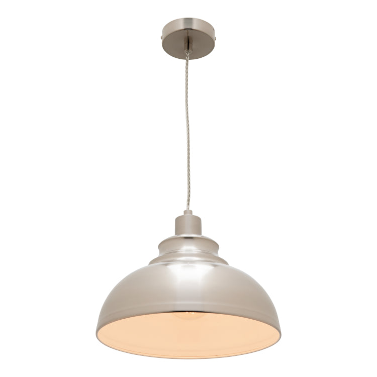 Risto Pendant Light - Satin Chrome