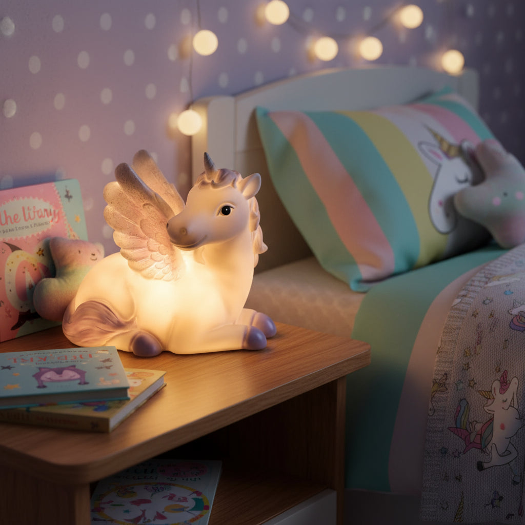 LED Unicorn Table Lamp
